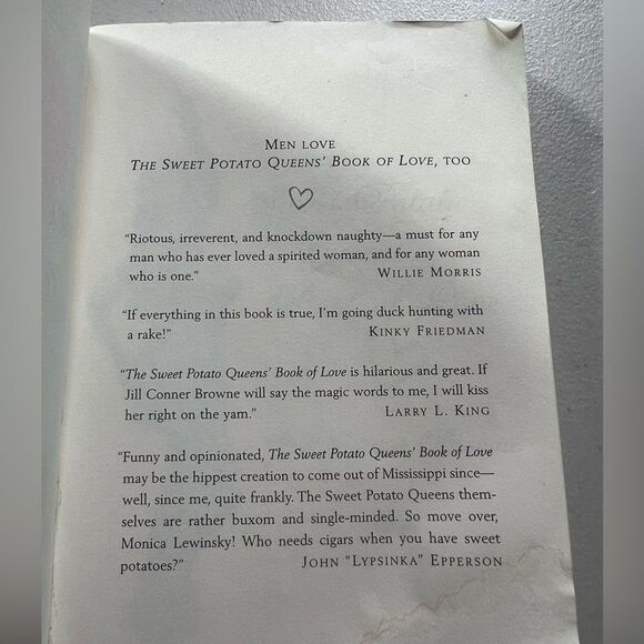 Sweet Potato Queens Book of Love by Jill Conner Browne - Picture 2 of 5